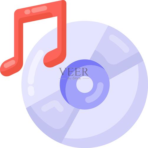 音樂光盤 記錄時代旋律的圓形記憶